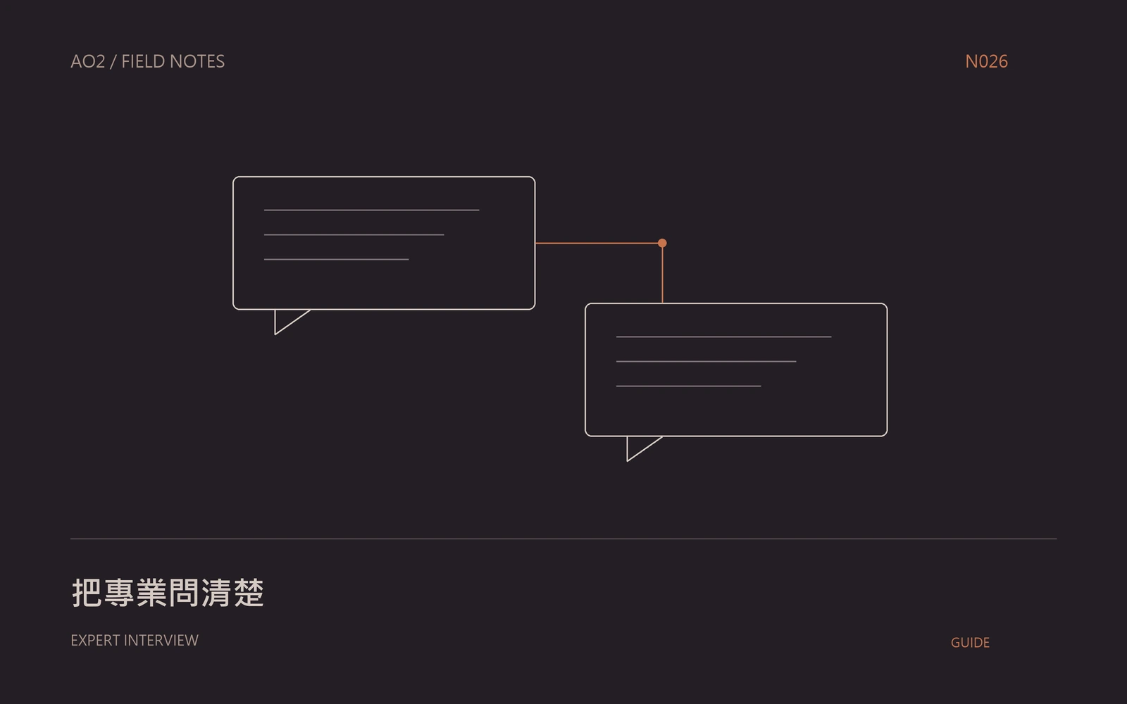 研發專家訪談主題封面